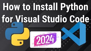 ازاي اكتب كود بايثون علي فيجيوال استديو كود  install python for visiual studio code [upl. by Aron933]