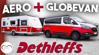 Gespann mit 9 Schlafplätzen für 90000 EURO ❗💸  Dethleffs Globevan Trail Two und Aero 490 QSK 🚨 [upl. by Luna]