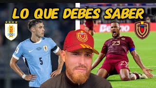 URUGUAY va a VENEZUELA con UN PROBLEMA y NO SON las BAJAS [upl. by Hultin]