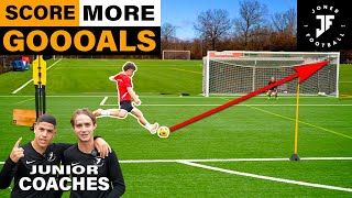 BASIC FINISHING DRILLS FOR FOOTBALLSOCCER ⚽️  JONER FOOTBALL [upl. by Nagap]