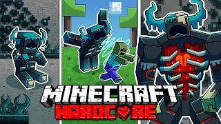 I Survived 1000 DAYS as a ZOMBIE WARDEN in HARDCORE Minecraft Spooky Adventures Compilation [upl. by Vtarj]