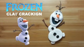 Olaf clay cracking 올라프 점토 부수기 [upl. by Jacinda]