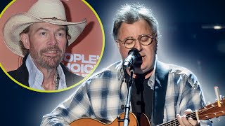 Vince Gills Toby Keith Tribute Is STUNNING [upl. by Lleruj]