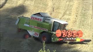 Žně 2023 Claas Mega 204 Dominator [upl. by Nlyak]