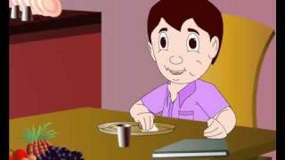 Teek Samay Per Khana Khavo  Animated Nursery Rhymes  KidsOne [upl. by Elmira976]