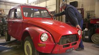 Restauro Dyane Atelier 2cv [upl. by Kronfeld]