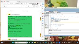 Oracle PLSQL  Triggers Disparadores  Paquetes Packages [upl. by Eahcim558]