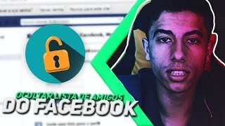 Como OCULTAR LISTA DE AMIGOS do Facebook pelo celular [upl. by Aetnahc]