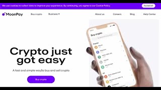 How To Buy On Moonpay in 180 Seconds or Less [upl. by Yekcim484]