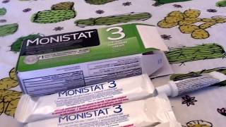 Monistat 3 Antifungal Treatment Cream ANTI FUNGALCANDIDA [upl. by Aihsiym]