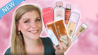 DROGERIE NEWS IN MEINEM GESICHT  Maybelline NYX amp Summer Neuheiten im Test [upl. by Adiazteb]