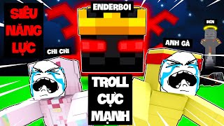 Anh Gà MC Bị EnderBoi Hóa Đầu Bay Lơ Lững TROLL Trong Minecraft  Siêu Hài Hước 🤣 [upl. by Katinka129]