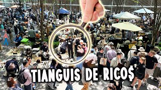 TIANGUIS DE GENTE RICA EN JAPÓN OEDO FLEA MARKET IN TOKYO [upl. by Barthol]