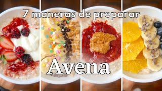 ¿ Cómo preparar avena para el desayuno   7 Recetas para el desayuno [upl. by Fidel]