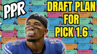 Is AmonRa St Brown The IDEAL Pick At 16 12Team PPR Mock [upl. by Ynatil]