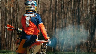 Raw 2Stroke KTM 250XC Enduro Action [upl. by Nogras35]