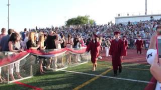 Woodcreek High School Roseville Ca 2016 Graduation Part 1 [upl. by Bethel]