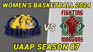 NU Bulldogs vs UP Fighting Maroons  2024 UAAP Womens Basketball Live Score [upl. by Scharf665]