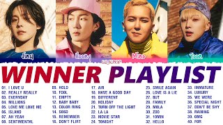 WINNER 위너 BEST SONGS PLAYLIST 2022  위너 노래 모음 [upl. by Atiuqehc329]