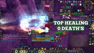 Solo Healing BG Top Healing 0 deaths Solo PvP CATA CLASSIC [upl. by Urbannai]