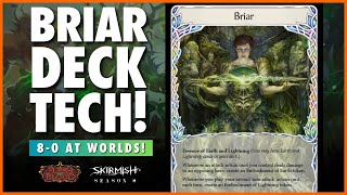 Carlo Oples ROYAL BRIAR Blitz Deck Tech for Skirmish 80 at Worlds  Flesh and Blood [upl. by Roxanne989]