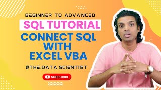 Excel VBA Macro to Get Data From SQL Server Database  using ODBC and ADODB Connection [upl. by Longerich]