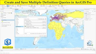 Create and Save Multiple Definition Queries in ArcGIS Pro [upl. by Harv]