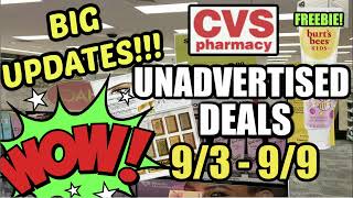 CVS UNADVERTISED DEALS 93  99  IMPORTANT UPDATES amp NEW DEALS 🔥 [upl. by Etnoval622]