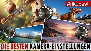 Die besten Kamera Einstellungen für Anfänger  Fotografieren lernen [upl. by Barnard]