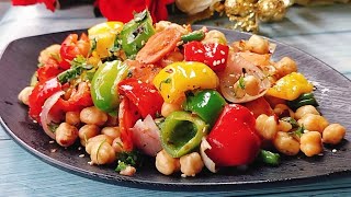 Healthy Chickpeas Recipe  Vegetable Stir Fry  Sauted Vegetables  Dinner Recipe  Weight loss rec [upl. by Millian]