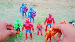 AVENGERS TOYSAction FiguresUnboxingCheap PriceIronmanHulkThor SpidermanToys 101 [upl. by Tnecnivleahcim]