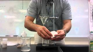 Lab 1 Decantation and Filtration [upl. by Nerland]