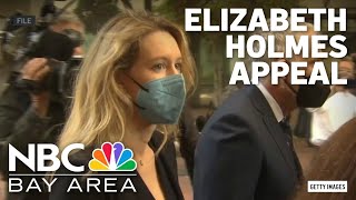 Lawyers for Elizabeth Holmes return to court to appeal her fraud conviction [upl. by Stafford]