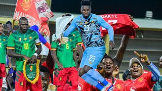 Andre Onana welcomed at Namboole by thousands of Manchester united fans [upl. by Ryter33]