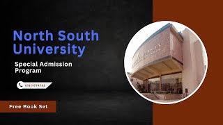 North South University Admission Program  Free Book Set [upl. by Cartan]