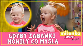 💥MilenkaMówi GDYBY ZABAWKI MÓWIŁY CO MYŚLĄ 😱 [upl. by Amby834]