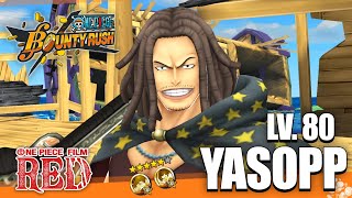 5★ FILM RED YASOPP  New quotCapture Blockquot Status Effect🚩🚫 LV 80 SS League Battle Gameplay  OPBR [upl. by Jair386]