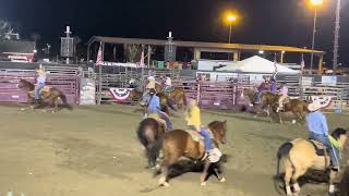 Warm up ProRodeo Riverside County Fair Feb 24 Sat 2024 [upl. by Eniruam]