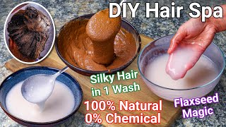 DIY FlaxSeeds Gel amp Mask  Fast Hair Growth amp Soft Shiny Hair  Just 1 Remedy To All Hair Problems [upl. by Aro]