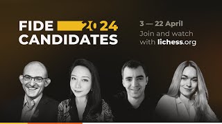 FIDE Candidates 2024 R4 w IreneSukandar SiliconRoadChess   Watch with lichessorg [upl. by Even833]