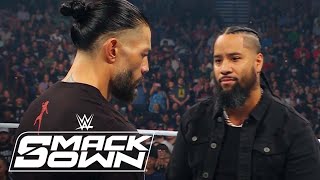 Jimmy Uso To Roman Reigns We Are Not The Ones  WWE SmackDown Highlights 101124  WWE on USA [upl. by Magocsi708]