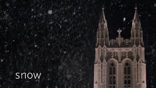 Snow at Boston College [upl. by Enilesor958]