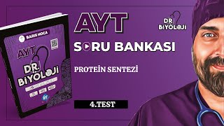 AYT Biyoloji Soru Bankası  Protein Sentezi 4 Test  DrBiyoloji  2025tayfa [upl. by Thain]