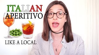 Italian Aperitif 🍹  how it works costs time  🔥 DO IT LIKE THE LOCALS [upl. by Enitram122]