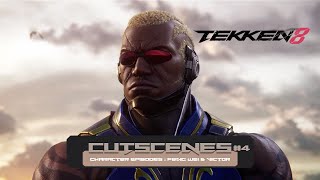 Cutscenes 4  Character Episodes Feng Wei amp Victor Chevalier  Tekken 8 [upl. by Allcot]