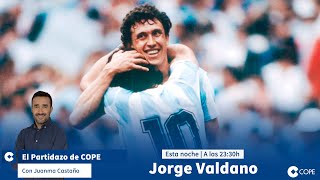 Entrevista a Jorge Valdano en el Partidazo de COPE [upl. by Ennyl]