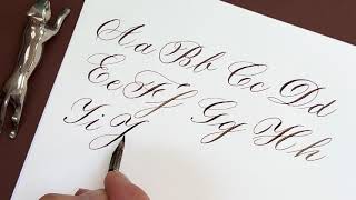 Calligraphy  Copperplate [upl. by Ttevi]