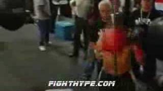 FERNANDO VARGAS TRAINING FOR MAYORGA PT 2 [upl. by Oflodor674]