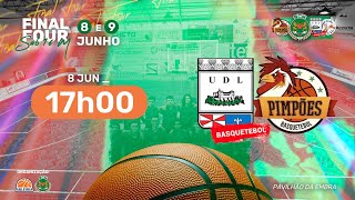 🏀 𝐁𝐚𝐬𝐪𝐮𝐞𝐭𝐞𝐛𝐨𝐥  SUB16M 🔛 FINAL FOUR  UD Leiria X Pimpões [upl. by Saba956]