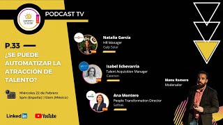 🎙❗️P33 ¿Se puede Automatizar la Atracción de Talento  Podcast  DF [upl. by Pyle951]